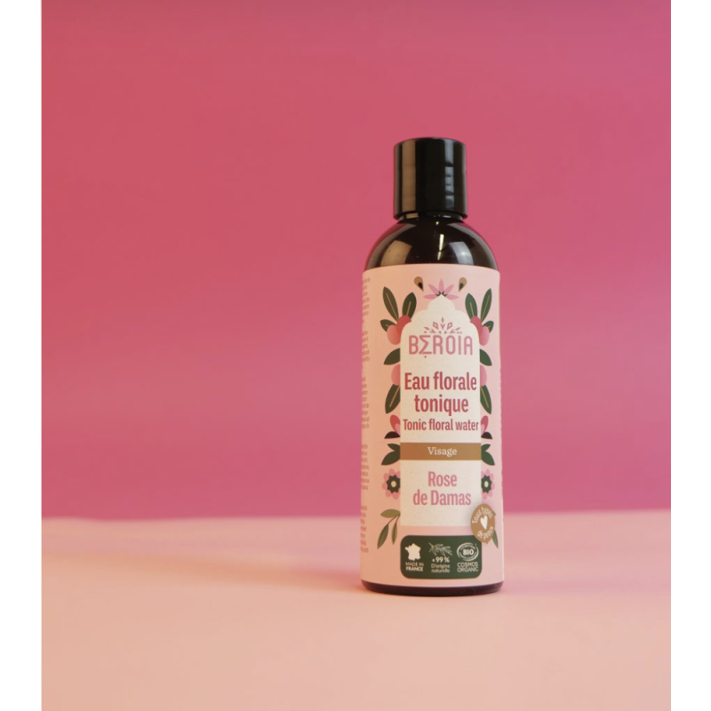 Eau Florale de Rose – Tonifiante & Apaisante – 200 ml