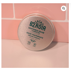 Dentifrice au charbon Beroïa pour dents propres et haleine fraîche